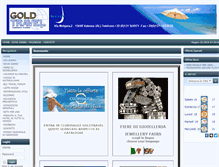 Tablet Screenshot of goldtravel.it